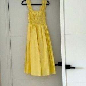 Yellow Sleeveless Dress